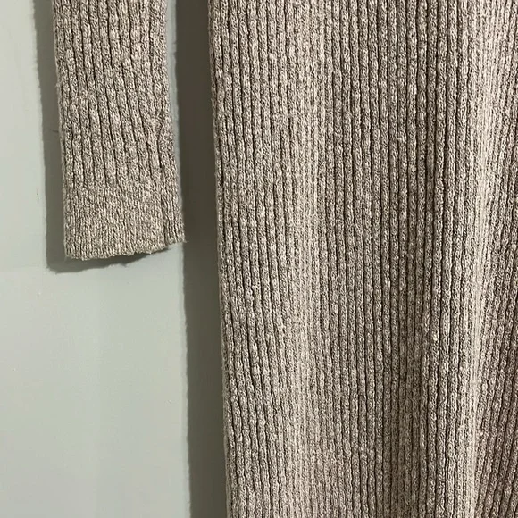 Free People 'Skylight' Rib-Knit Long Cardigan Sweater, Morning Oat XS - Picture 11 of 14